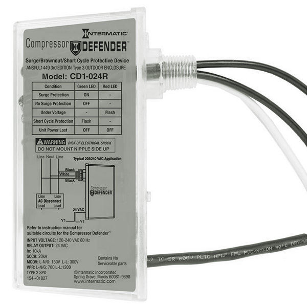 Intermatic CD1-024R - HVAC Compressor Surge Protector