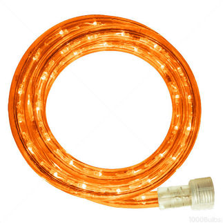 Incandescent - 30 ft. - Rope Light - Amber - 120 Volt